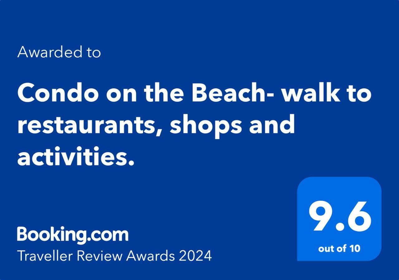 Condo On The Beach- Walk To Restaurants, Shops And Activities. Gulf Shores Buitenkant foto